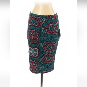 Lularoe Skirt, Size XS, Blue, NWT